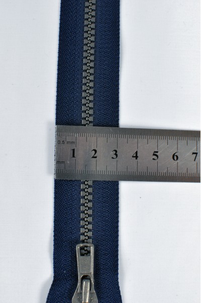 ZIP003 5號拉鏈  樹脂仿黑古銅拉鏈   仿金屬密尾拉鏈 单頭拉鏈 不設單獨拉鍊訂購 側面照